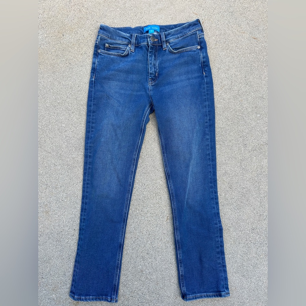 M.i.h Women’s Blue Jeans Size 27 High Rise Cropped Slim